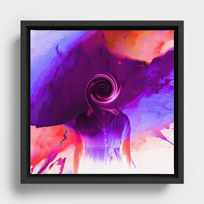 Galaxie Framed Canvas
