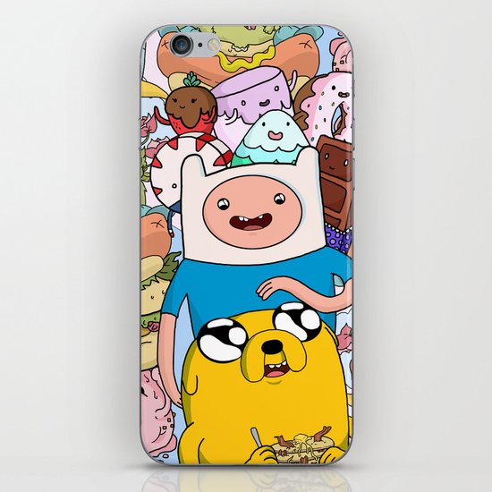 Adventure Time iPhone & iPod Skin