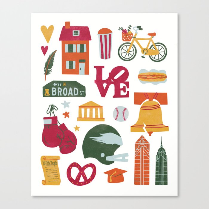 Philly Canvas Print