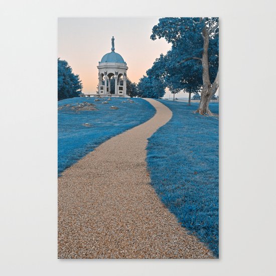 Antietam Sapphire Twilight Canvas Print