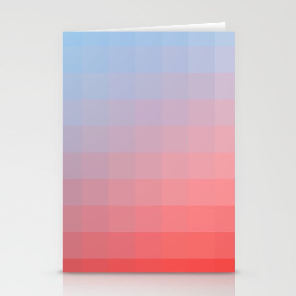 Lumen, Red, White and Blue Glow Stationery Cards