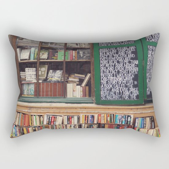 Shakespeare in Paris #2 Rectangular Pillow