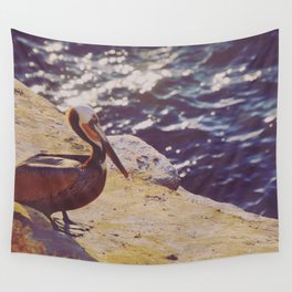 Pacific Pelican Wall Tapestry