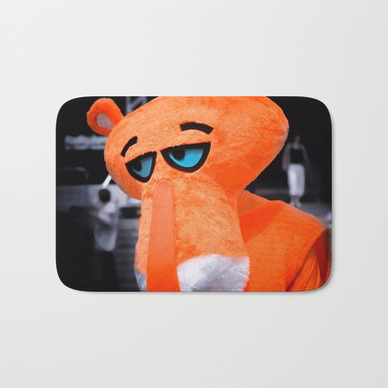 Sad panther Bath Mat