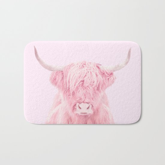 HIGHLAND COW Bath Mat
