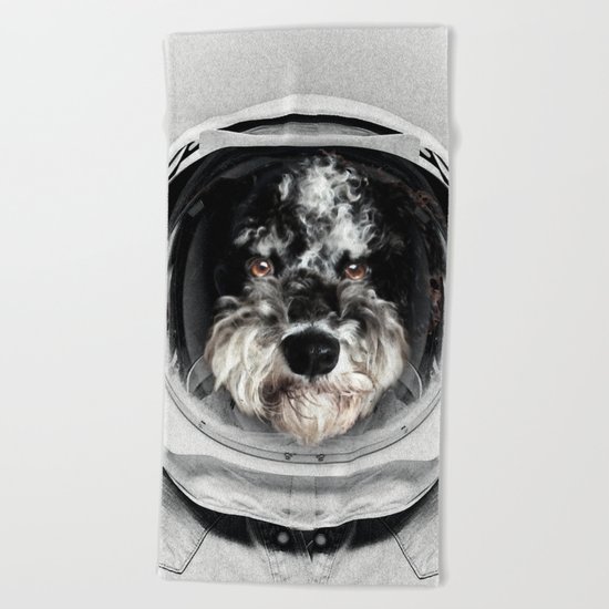 Buster Astro Dog Beach Towel