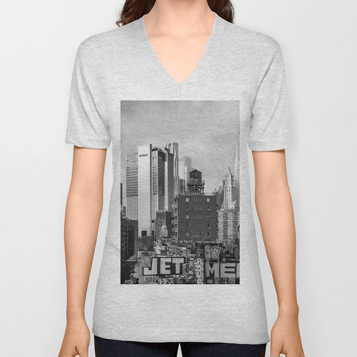 New York City XI V Neck T Shirt