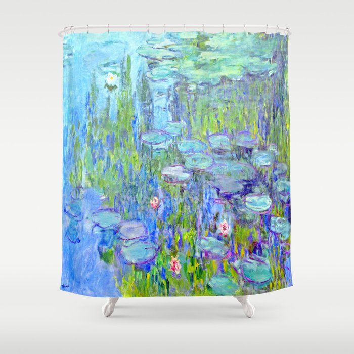 Water Lilies monet : Nympheas Shower Curtain