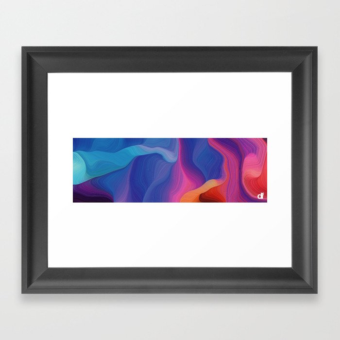 Colors Framed Art Print