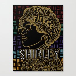 Shirley Chisholm Canvas Print