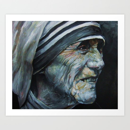 Mother Teresa Art Print