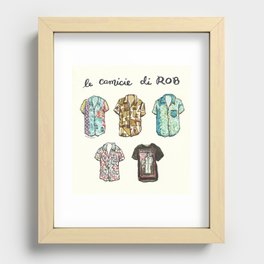 Rob's Shirts Recessed Framed Print