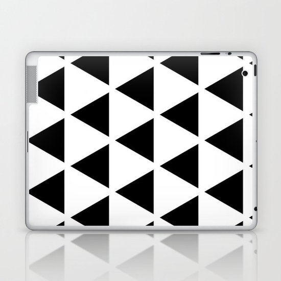 Sleyer Black on White Pattern Laptop & iPad Skin