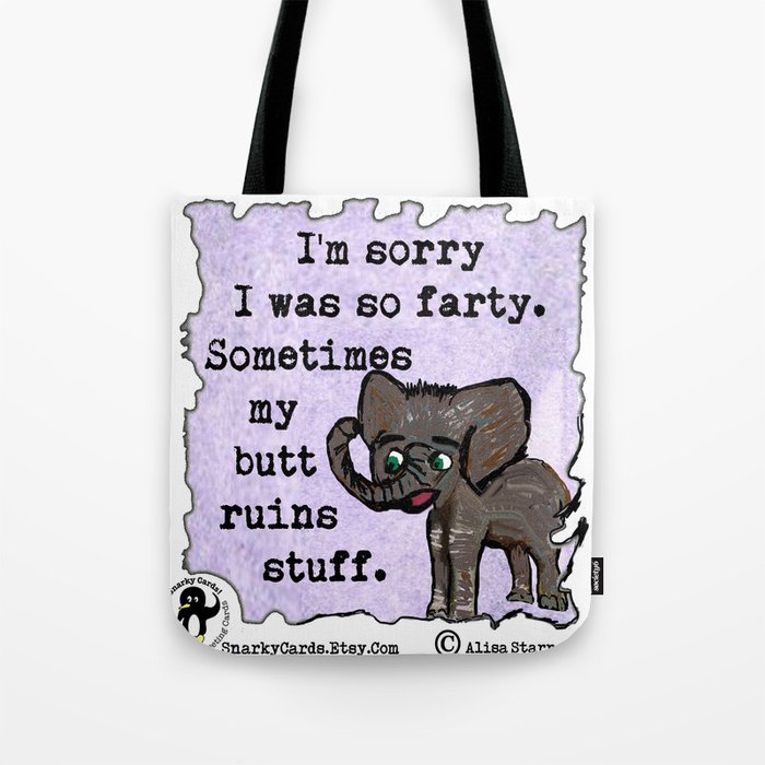 Farty Tote Bag