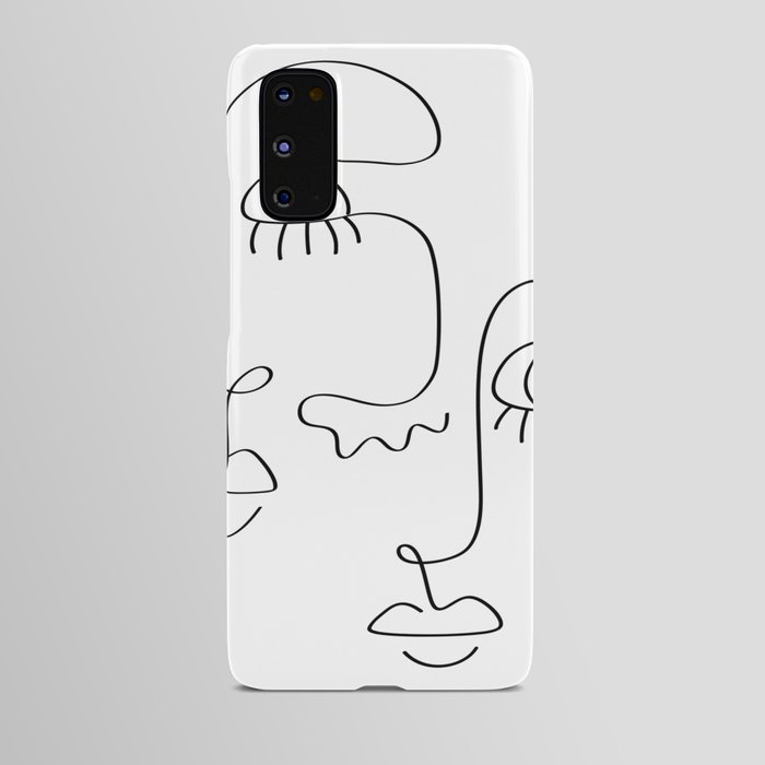 Absrtract Faces Art Android Case