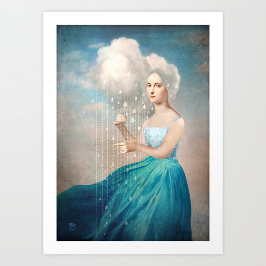 Melody of Rain Art Print