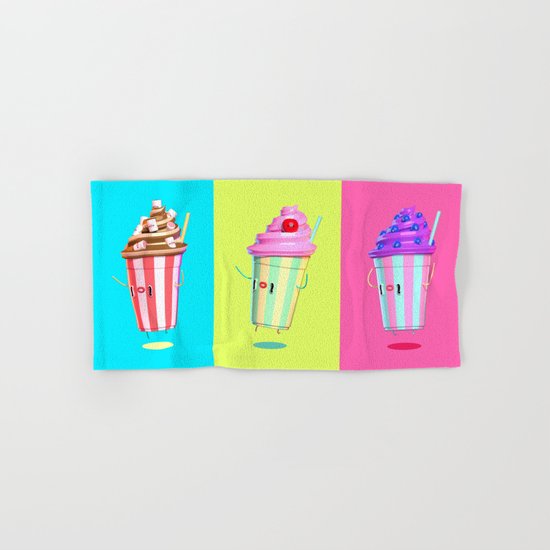 Milkshake Day Hand & Bath Towel
