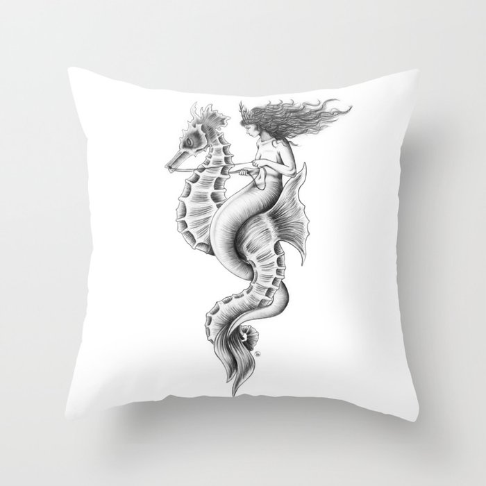 Seahorse outlet throw pillows