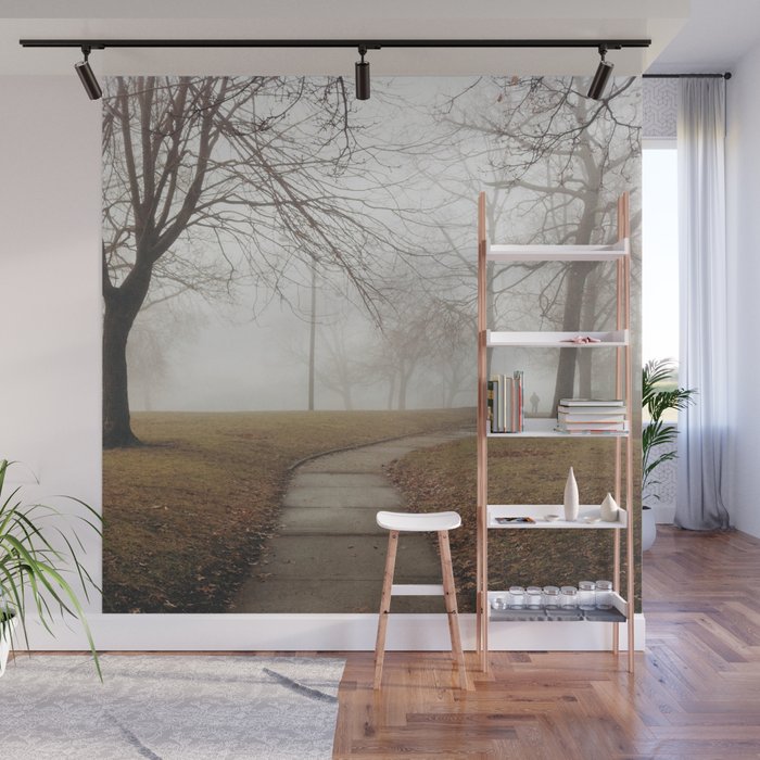 Walk In The Park Jersey City Nj Wall Mural By Joeyreyes Society6