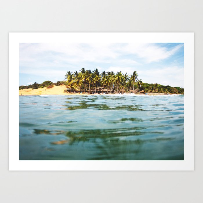 Sri Lanka beach Art Print