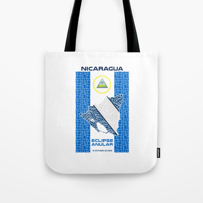 Nicaragua Annular Eclipse 2023 Tote Bag