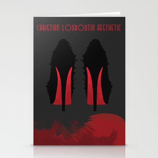 Christian Louboutin Aesthetic Stationery Cards
