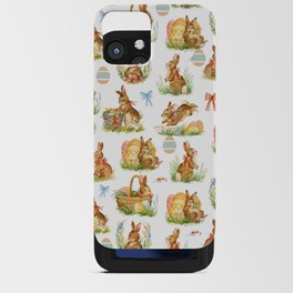Easter Eggs Rabbit  iPhone Card Case