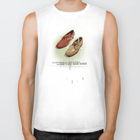 Them | Collage Biker Tank