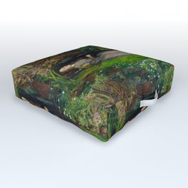 John Everett Millais, “ Ophelia ” Outdoor Floor Cushion | Drama, Ophelia, Painting, Shakespeare, Hamlet 