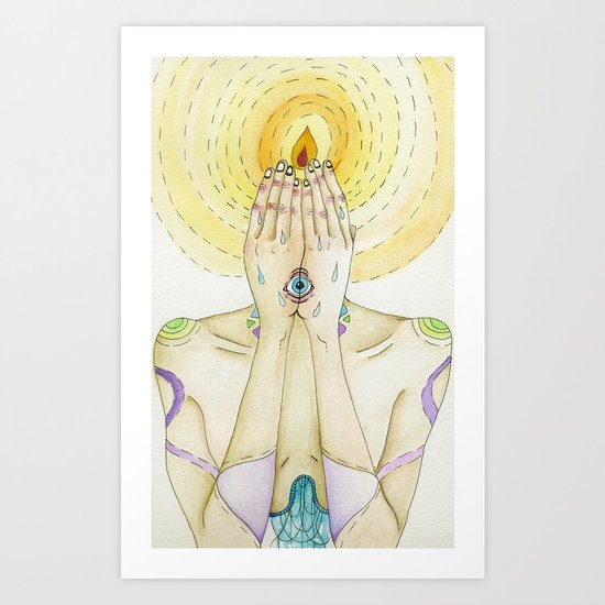 Inner Light Art Print