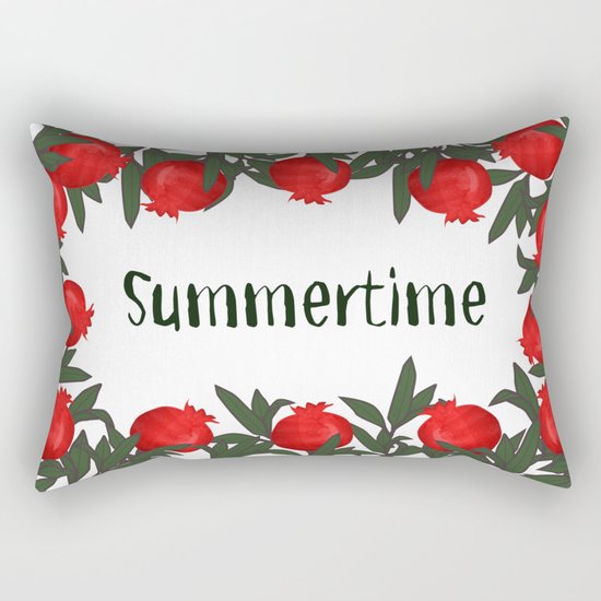It's Summer Time Rectangular Pillow