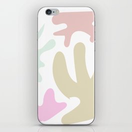 6  Abstract Shapes Pastel Background 220729 Valourine Design iPhone Skin