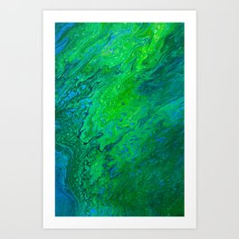 "Into Green" Art Print