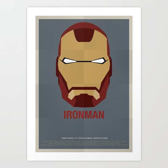 IRONMAN Art Print