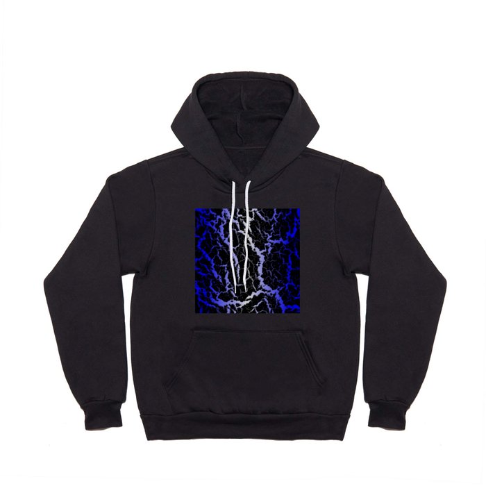 Cracked Space Lava - Blue/White Hoody