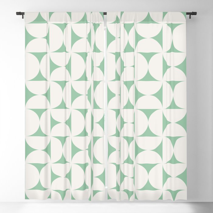 Patterned Geometric Shapes LXIV Blackout Curtain