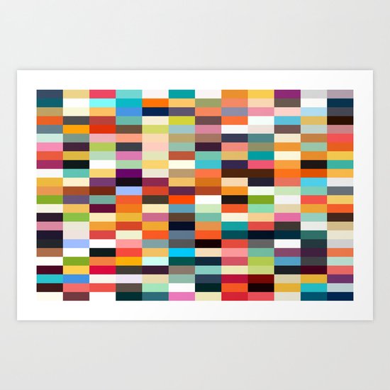 Pick a color Art Print