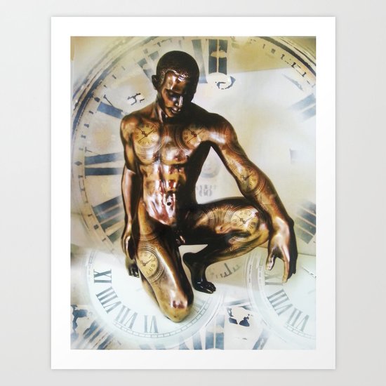 Master Of Time Art Print