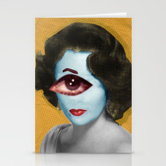 LizT Mix Collage 2 Stationery Cards