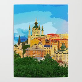 Kiev: A City of Elegant Designs and Timeless Traditions Poster