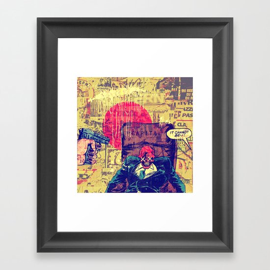 It Cannot Be! Framed Art Print