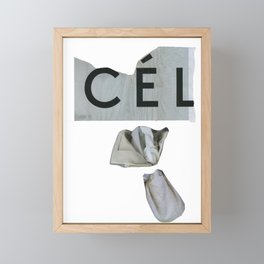 CÉLINE Framed Mini Art Print