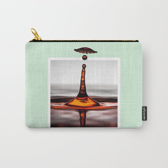 Droplet explosion with 3D pop out of frame effect Carry-All Pouch