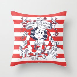 Sailor Throw Pillow