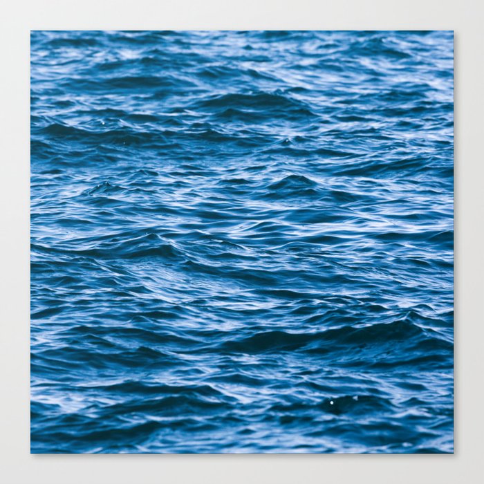 Blue Sea Canvas Print