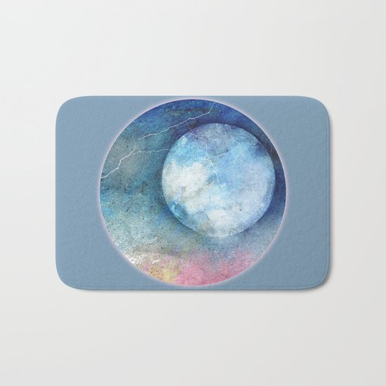 PASTEL MOON Bath Mat