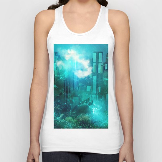 Underwater world Unisex Tank Top