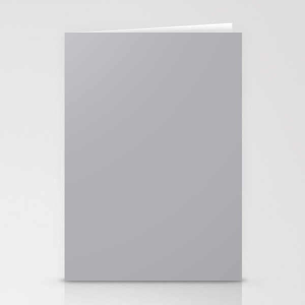 Gray Day - Solid Color Collection Stationery Cards