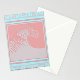 the wave Stationery Cards