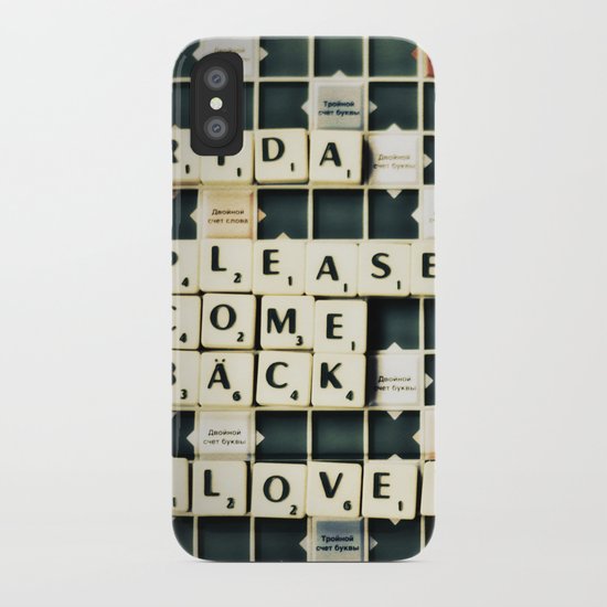 Come Back... iPhone Case